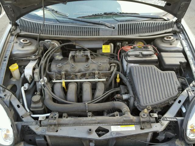 1B3ES56C14D583239 - 2004 DODGE NEON SXT GRAY photo 7