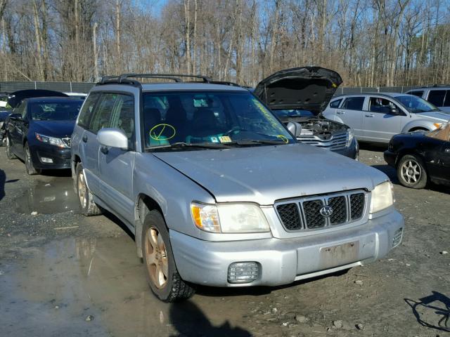 JF1SF65662H715429 - 2002 SUBARU FORESTER S Մոխրագույն լուսանկար 1