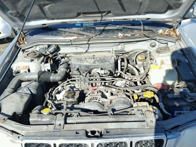 JF1SF65662H715429 - 2002 SUBARU FORESTER S Մոխրագույն լուսանկար 7