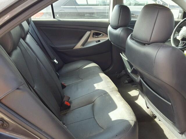 4T1BK3EK7AU106191 - 2010 TOYOTA CAMRY SE CHARCOAL photo 6