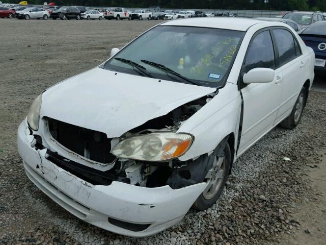 1NXBR32E13Z118432 - 2003 TOYOTA COROLLA CE WHITE photo 2