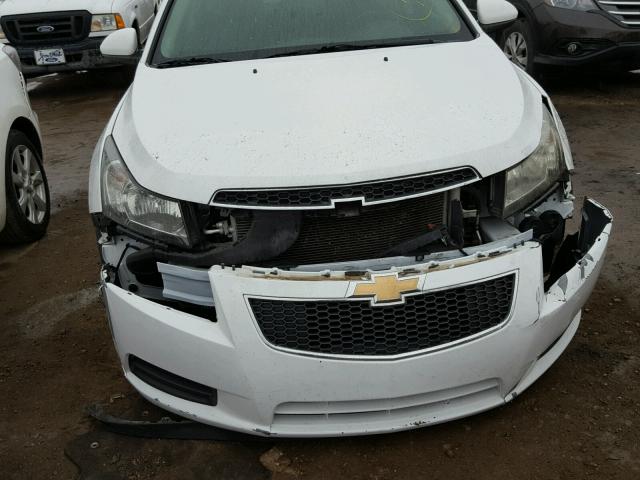 1G1PJ5S94B7267987 - 2011 CHEVROLET CRUZE ECO WHITE photo 9