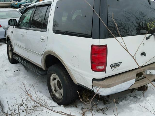 1FMPU18L3WLB13225 - 1998 FORD EXPEDITION WHITE photo 3