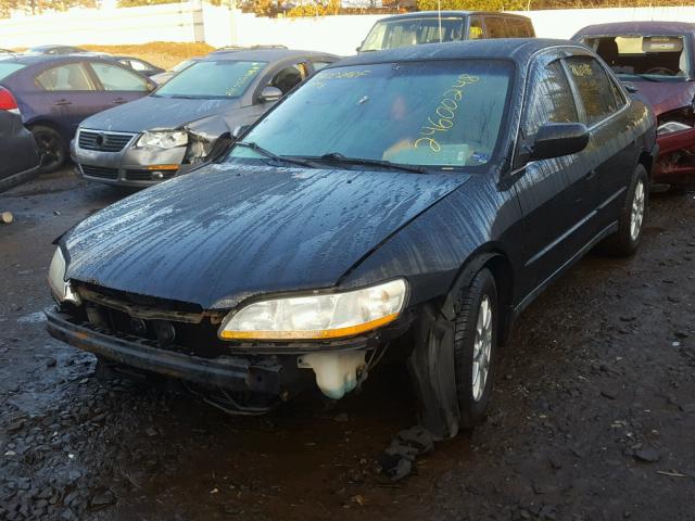 JHMCG6654XC002680 - 1999 HONDA ACCORD LX BLACK photo 2