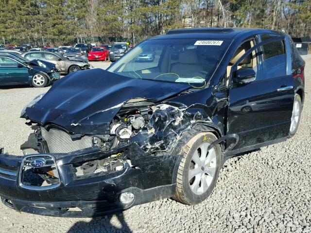 4S4WX83C064428707 - 2006 SUBARU B9TRIBECA BLACK photo 2