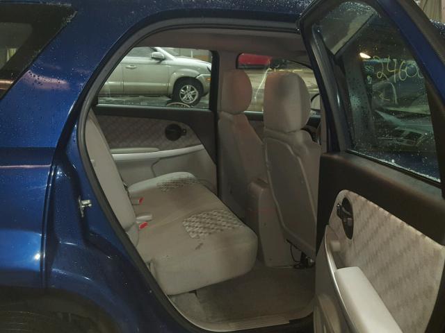 2CNDL23F486020349 - 2008 CHEVROLET EQUINOX LS BLUE photo 6