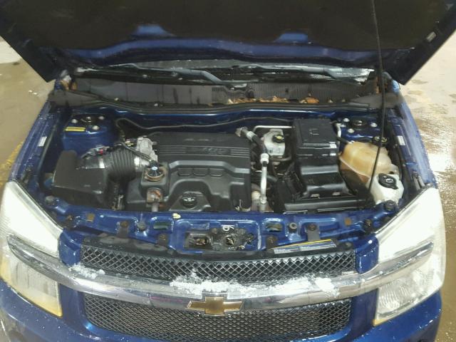 2CNDL23F486020349 - 2008 CHEVROLET EQUINOX LS BLUE photo 7