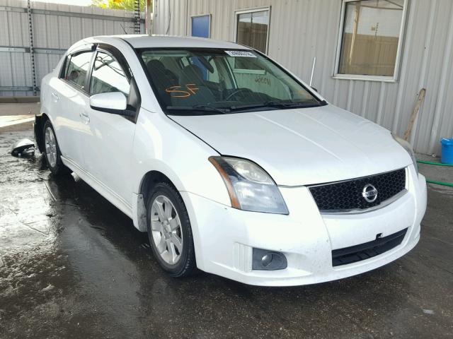 3N1AB6AP3BL658174 - 2011 NISSAN SENTRA 2.0 WHITE photo 1