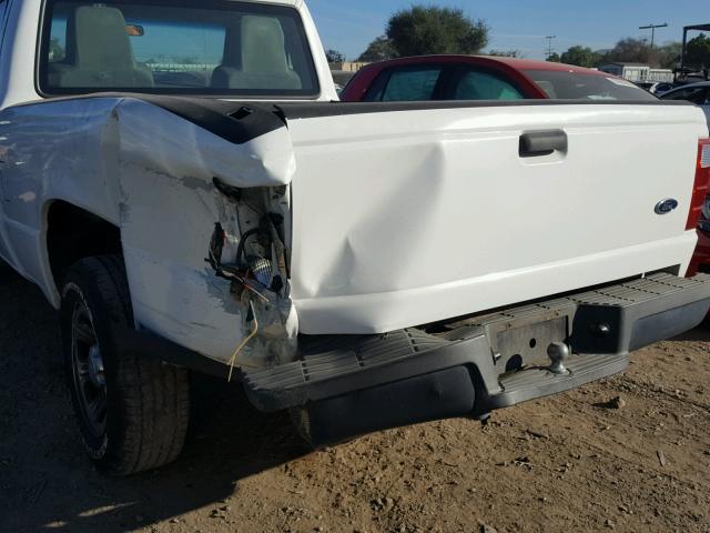 1FTYR10D84PA79612 - 2004 FORD RANGER WHITE photo 9