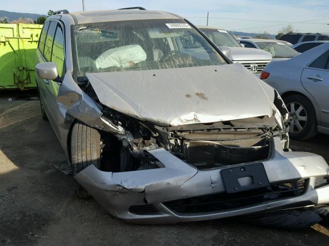 5FNRL38647B457527 - 2007 HONDA ODYSSEY EX SILVER photo 1