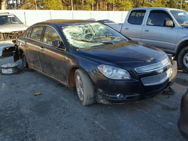 1G1ZK57B88F290429 - 2008 CHEVROLET MALIBU LTZ BLACK photo 1