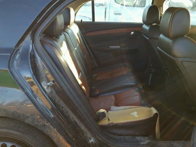 1G1ZK57B88F290429 - 2008 CHEVROLET MALIBU LTZ BLACK photo 6