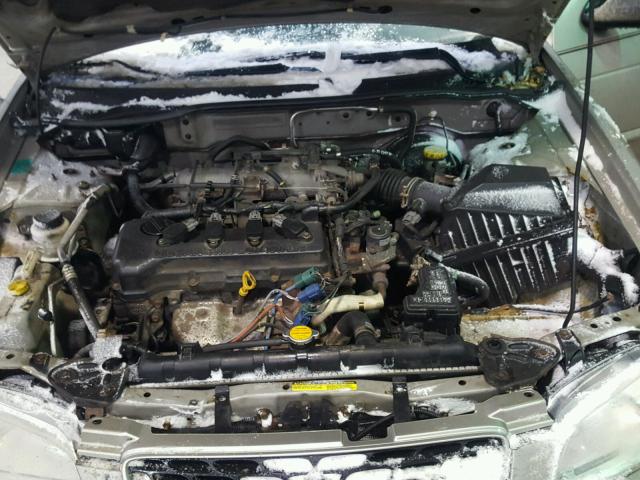 3N1CB51DX2L677832 - 2002 NISSAN SENTRA XE GRAY photo 7