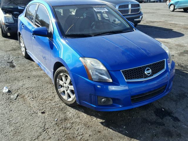 3N1AB6AP4BL620744 - 2011 NISSAN SENTRA 2.0 BLUE photo 1