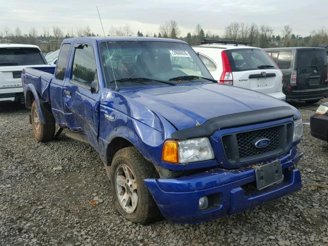 1FTYR44U75PA78268 - 2005 FORD RANGER SUP BLUE photo 1