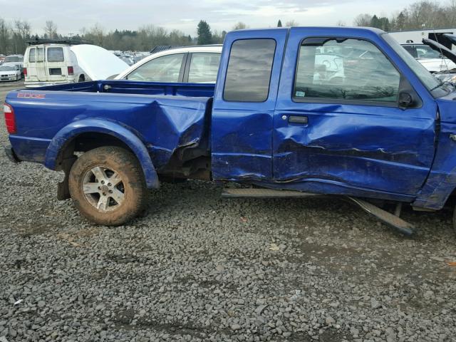 1FTYR44U75PA78268 - 2005 FORD RANGER SUP BLUE photo 9