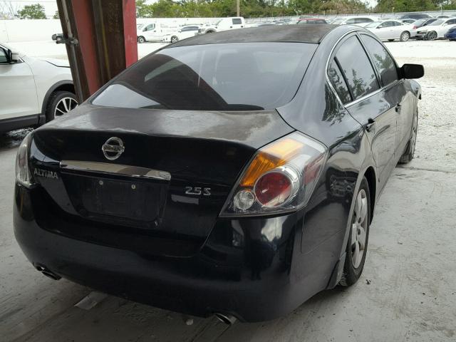 1N4AL21E07C130120 - 2007 NISSAN ALTIMA 2.5 BLACK photo 4