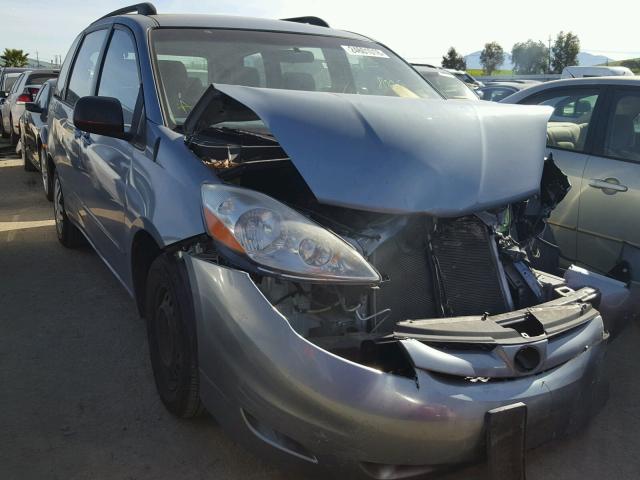 5TDZA23C86S576589 - 2006 TOYOTA SIENNA CE BLUE photo 1