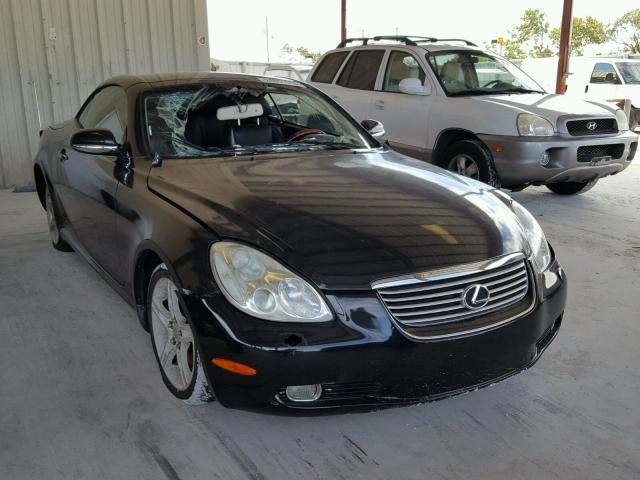 JTHFN48Y620022499 - 2002 LEXUS SC 430 BLACK photo 1