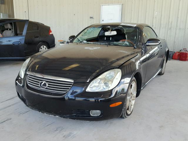 JTHFN48Y620022499 - 2002 LEXUS SC 430 BLACK photo 2