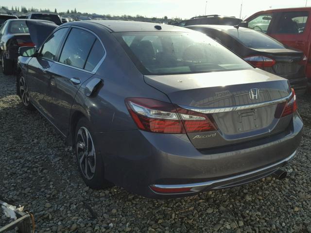 1HGCR2F81GA128765 - 2016 HONDA ACCORD EXL SILVER photo 3