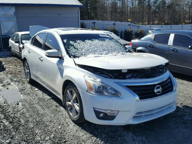 1N4AL3APXDC904439 - 2013 NISSAN ALTIMA 2.5 WHITE photo 1