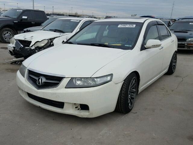 JH4CL96854C045296 - 2004 ACURA TSX WHITE photo 2