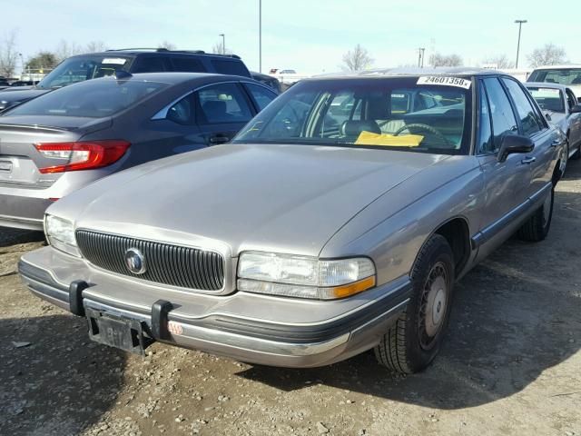 1G4HP52L4SH481647 - 1995 BUICK LESABRE CU SILVER photo 2