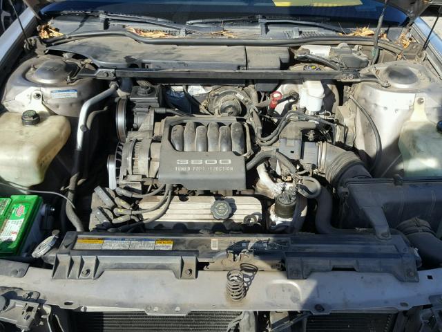 1G4HP52L4SH481647 - 1995 BUICK LESABRE CU SILVER photo 7