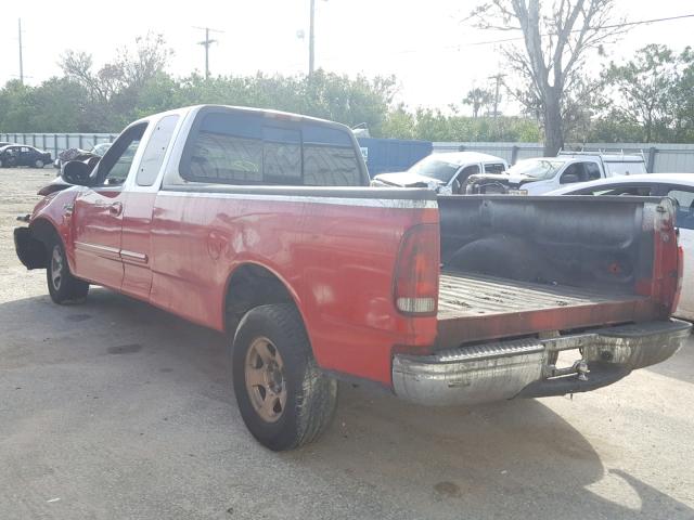 1FTRX17W3XNA79762 - 1999 FORD F150 RED photo 3