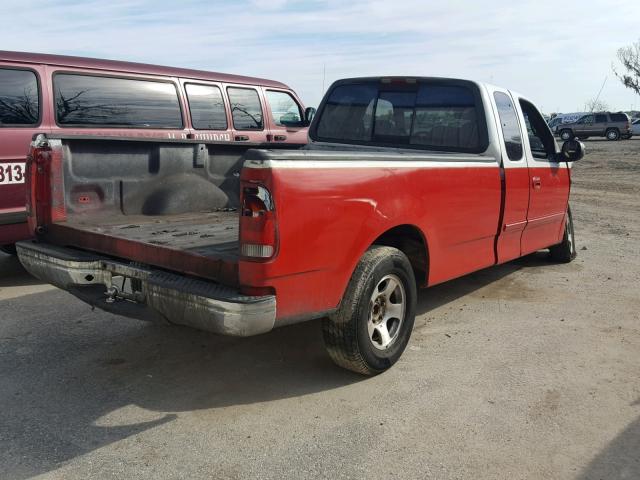 1FTRX17W3XNA79762 - 1999 FORD F150 RED photo 4