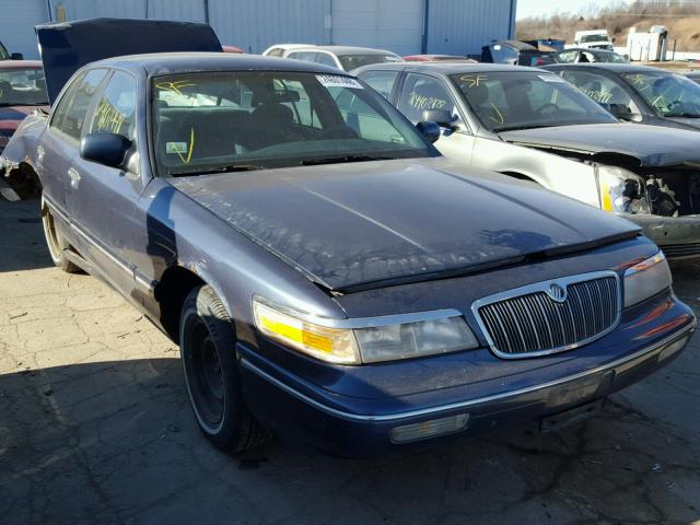 2MELM74W5VX641872 - 1997 MERCURY GRAND MARQ BLUE photo 1