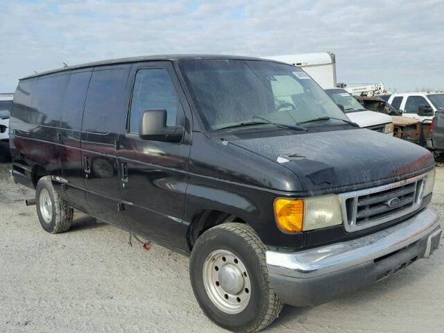 1FTSS34P04HA46009 - 2004 FORD ECONOLINE BLACK photo 1