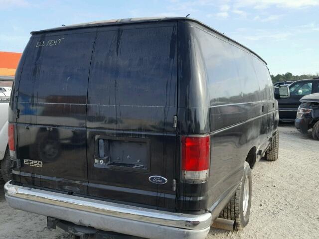 1FTSS34P04HA46009 - 2004 FORD ECONOLINE BLACK photo 4