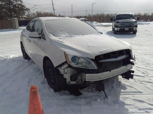 1G4PP5SK2E4238742 - 2014 BUICK VERANO WHITE photo 1