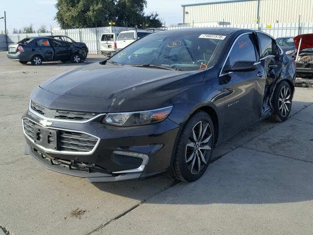 1G1ZH5SX7GF289692 - 2016 CHEVROLET MALIBU PRE 黑色 照片 2