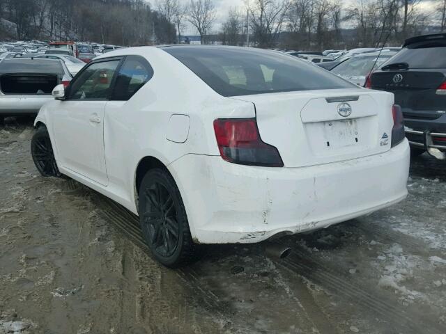 JTKJF5C71D3058852 - 2013 TOYOTA SCION TC 白色 照片 3