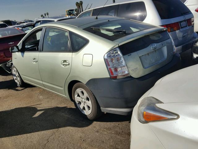 JTDKB20U777575151 - 2007 TOYOTA PRIUS GREEN photo 3