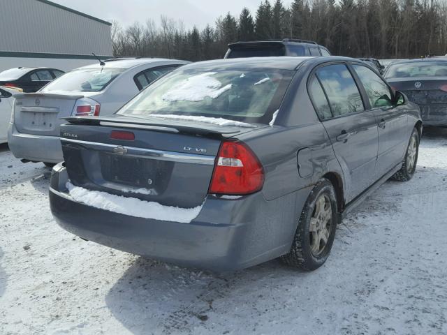 1G1ZU54825F247932 - 2005 CHEVROLET MALIBU LT GRAY photo 4