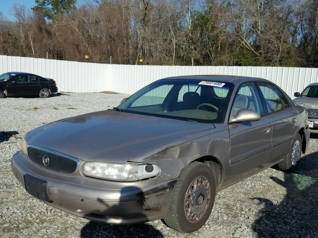 2G4WS52J111233443 - 2001 BUICK CENTURY CU GOLD photo 2