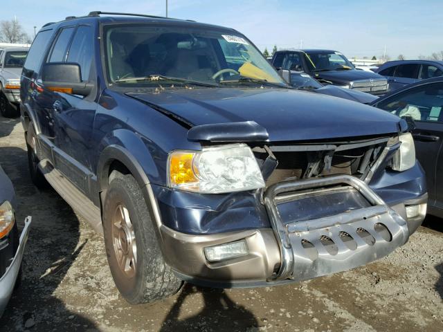 1FMFU18L33LC54190 - 2003 FORD EXPEDITION BLUE photo 1