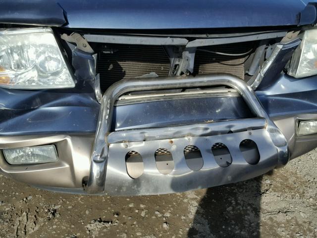 1FMFU18L33LC54190 - 2003 FORD EXPEDITION BLUE photo 9