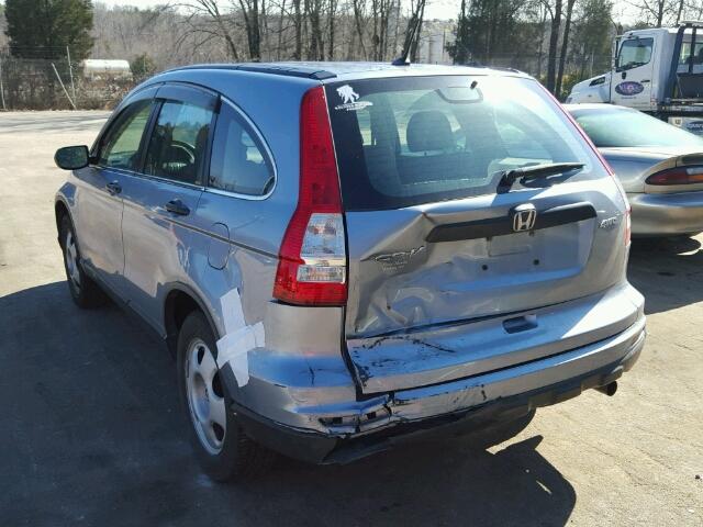 5J6RE4H37AL043680 - 2010 HONDA CR-V LX BLUE photo 3