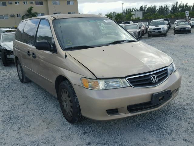 2HKRL185X2H572462 - 2002 HONDA ODYSSEY LX BROWN photo 1