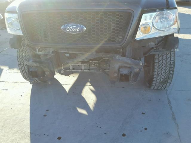 1FTRF02256KA90442 - 2006 FORD F150 GRAY photo 9