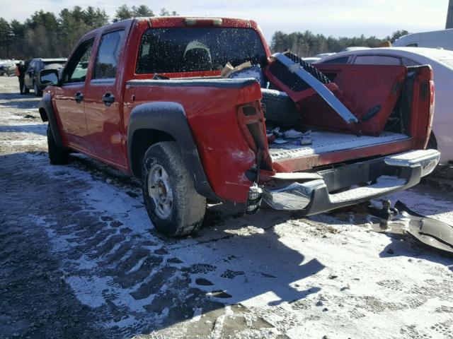 1GCDT138858214081 - 2005 CHEVROLET COLORADO RED photo 3