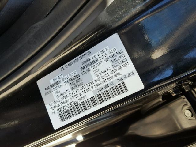 JM3KE2CYXE0353240 - 2014 MAZDA CX-5 TOURI BLACK photo 10