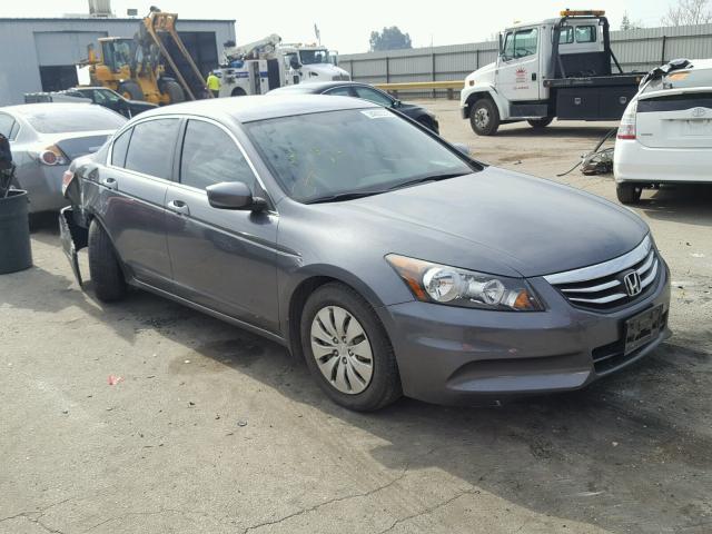 1HGCP2F38BA139135 - 2011 HONDA ACCORD LX GRAY photo 1