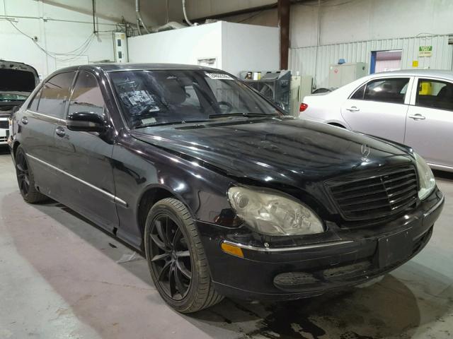 WDBNG75J52A315366 - 2002 MERCEDES-BENZ S 500 BLACK photo 1