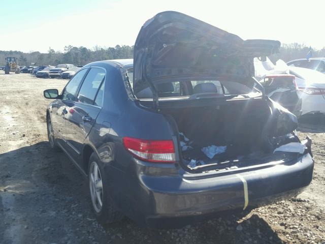 1HGCM56874A090101 - 2004 HONDA ACCORD EX GRAY photo 3